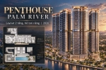 Penthouse Palm River | Layout 2 tầng, hồ bơi riêng | 2026